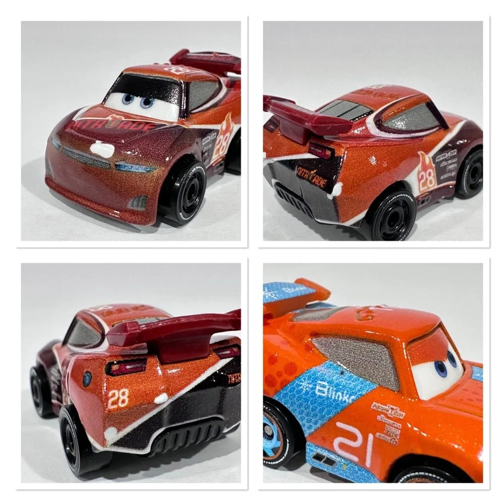 Disney Cars 3 Die-cast Mini Racers Next Gen Racers Set Carlow,Swervez,Laney